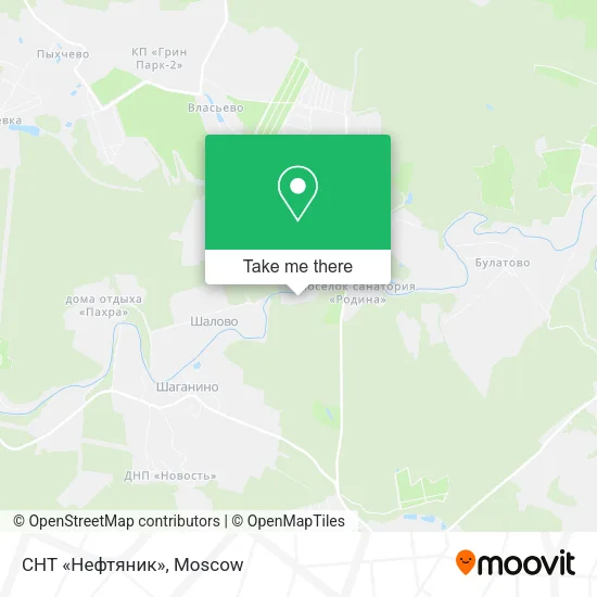 СНТ «Нефтяник» map