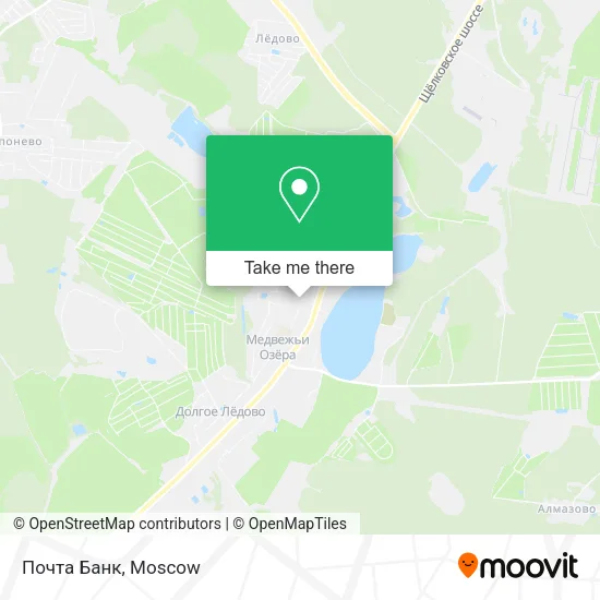 Почта Банк map