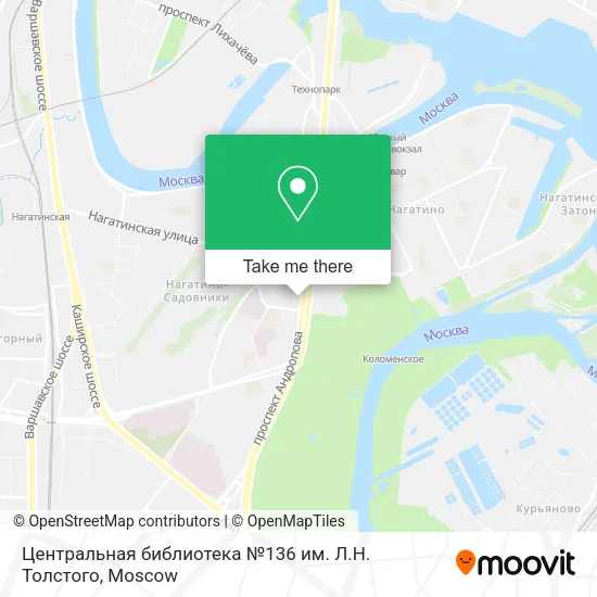 Центральная библиотека №136 им. Л.Н. Толстого map