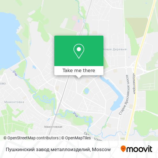 Пушкинский завод металлоизделий map