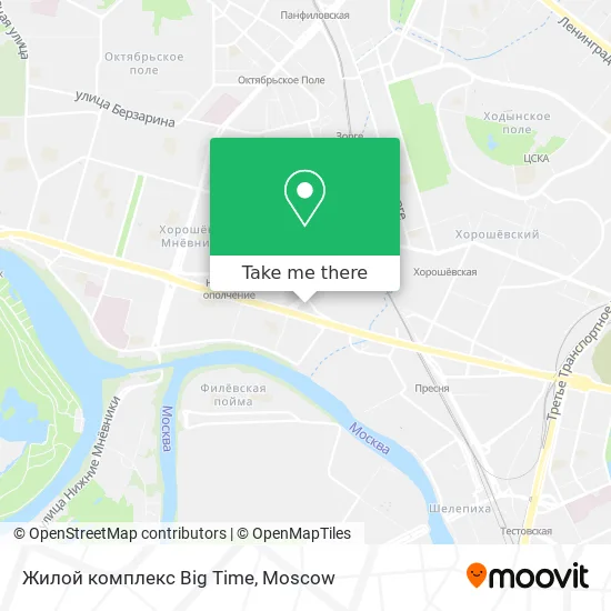 Жилой комплекс Big Time map