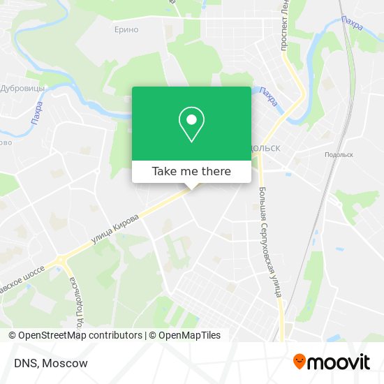 DNS map