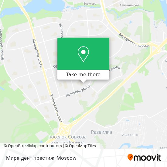 Мира-дент престиж map