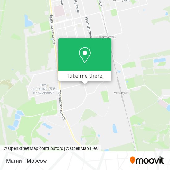 Магнит map