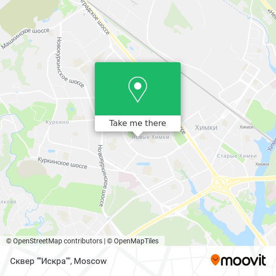 Сквер ""Искра"" map