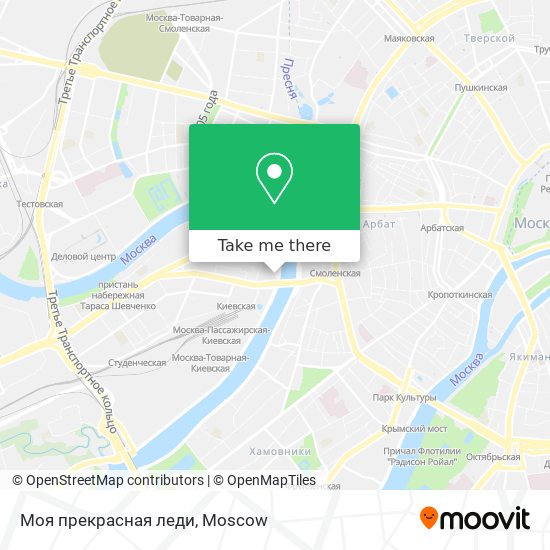 Моя прекрасная леди map