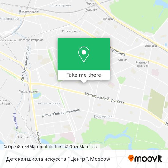 Детская школа искусств ""Центр"" map