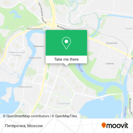 Пятёрочка map