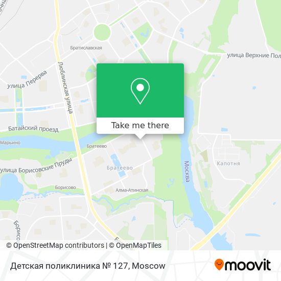 Детская поликлиника № 127 map