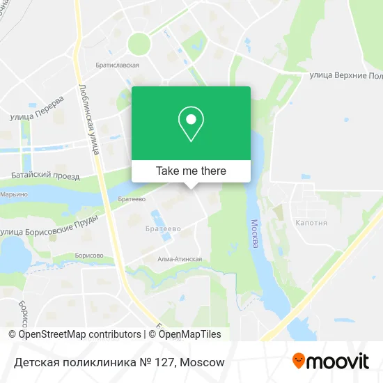 Детская поликлиника № 127 map