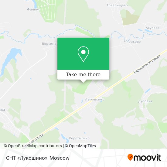 СНТ «Лукошино» map