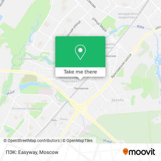 ПЭК: Easyway map