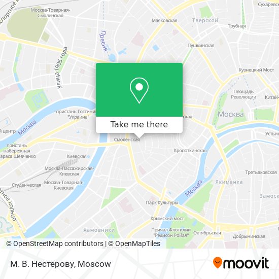 М. В. Нестерову map