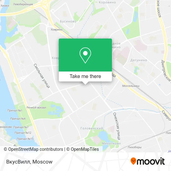 ВкусВилл map