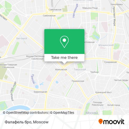 Фалафель бро map