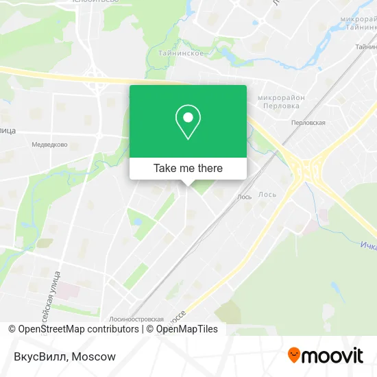 ВкусВилл map