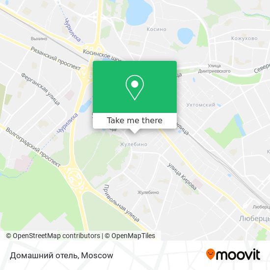 Домашний отель map