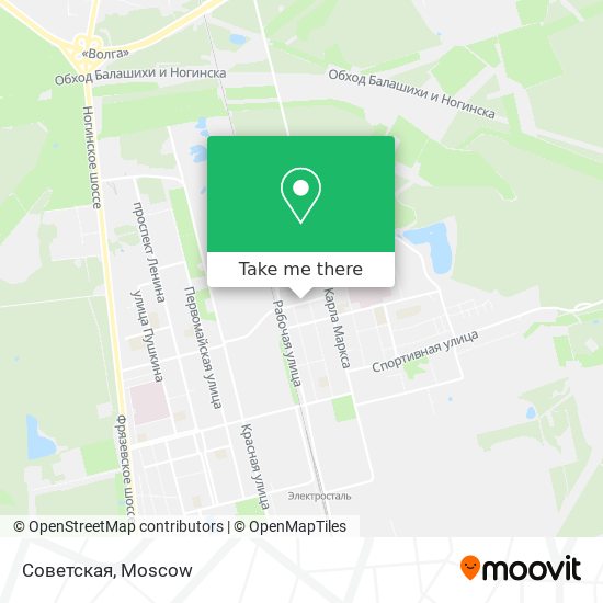 Советская map