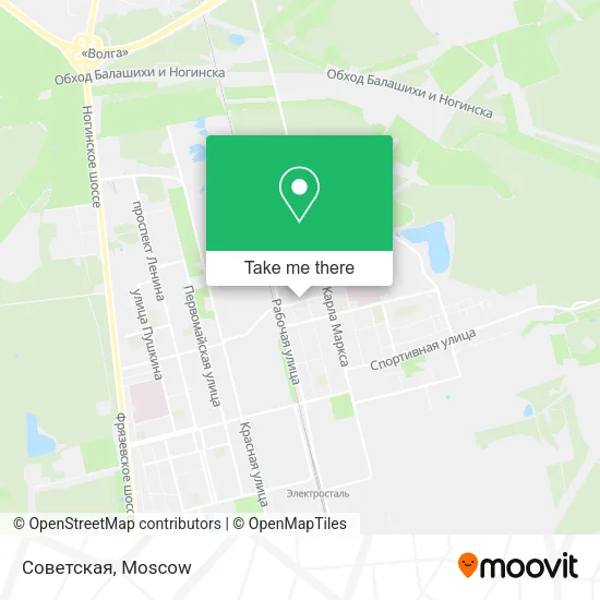 Советская map