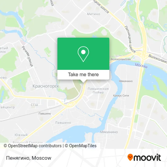 Пенягино map
