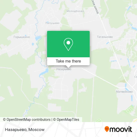 Назарьево map