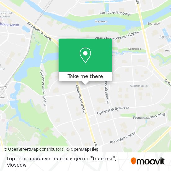 Торгово-развлекательный центр ""Галерея"" map
