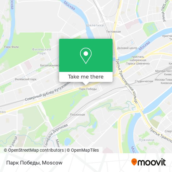 Парк Победы map