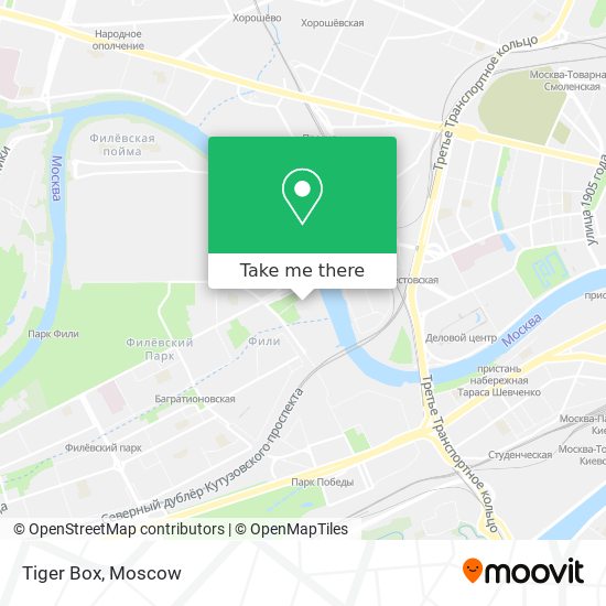 Tiger Box map