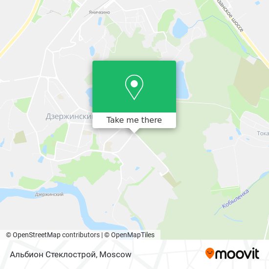 Альбион Стеклострой map