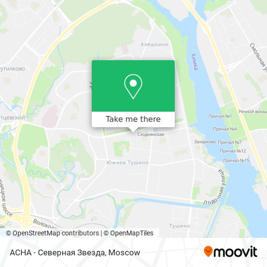 АСНА - Северная Звезда map