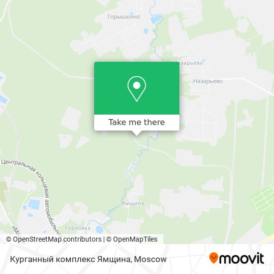 Курганный комплекс Ямщина map