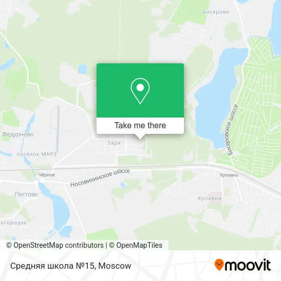 Средняя школа №15 map