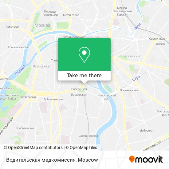 Водительская медкомиссия map