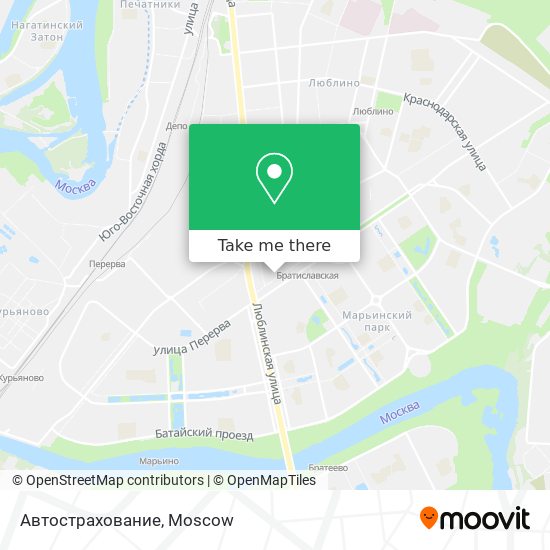 Автострахование map