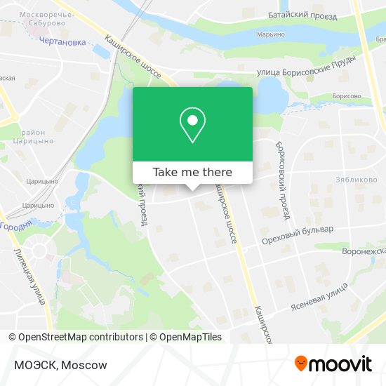 МОЭСК map