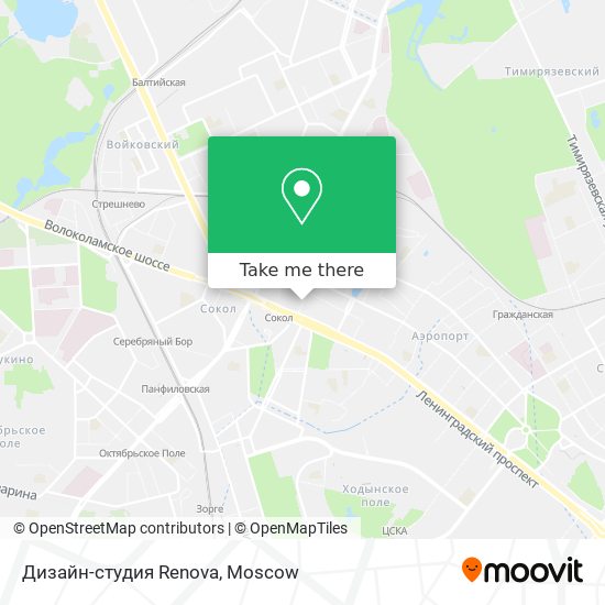 Дизайн-студия Renova map