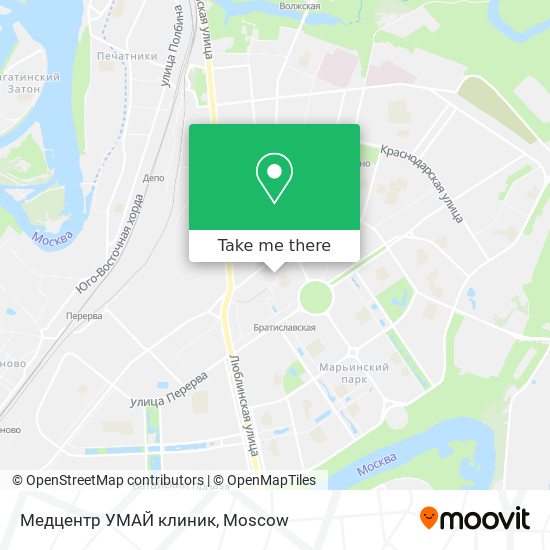 Медцентр УМАЙ клиник map