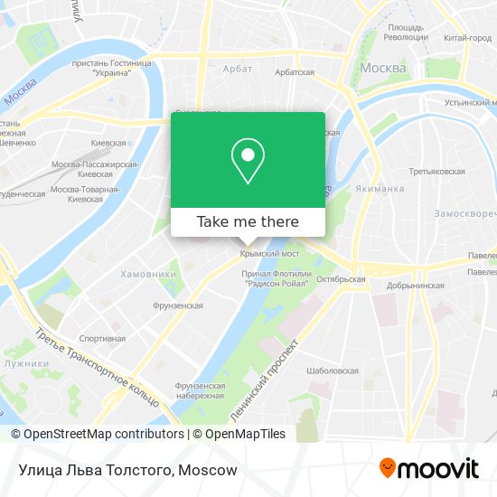 Улица Льва Толстого map