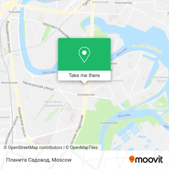 Планета Садовод map