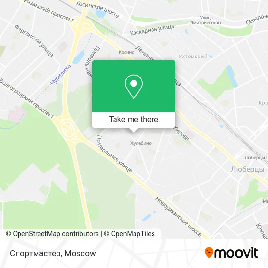 Спортмастер map