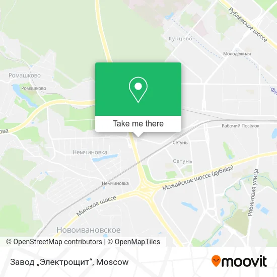 Завод „Электрощит“ map