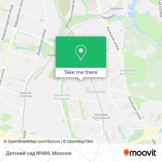 Детский сад №486 map
