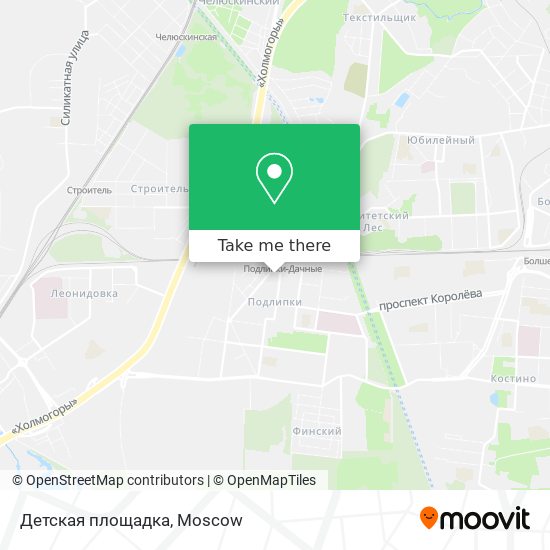 Детская площадка map