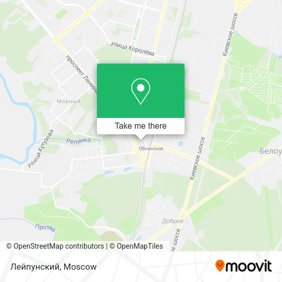 Лейпунский map