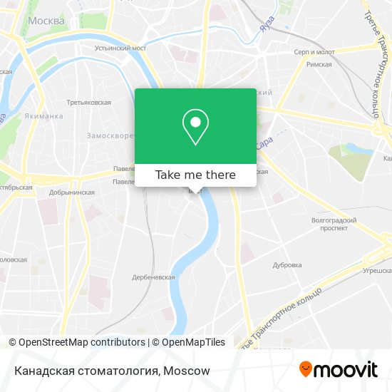 Канадская стоматология map