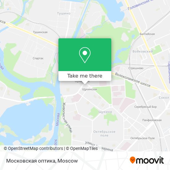Московская оптика map