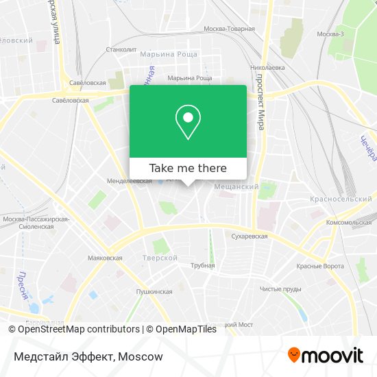 Медстайл Эффект map