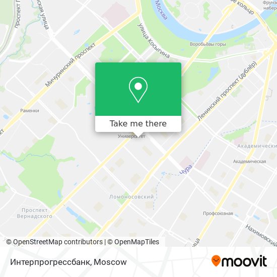 Интерпрогрессбанк map