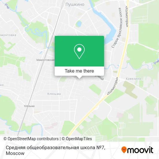 Средняя общеобразовательная школа №7 map