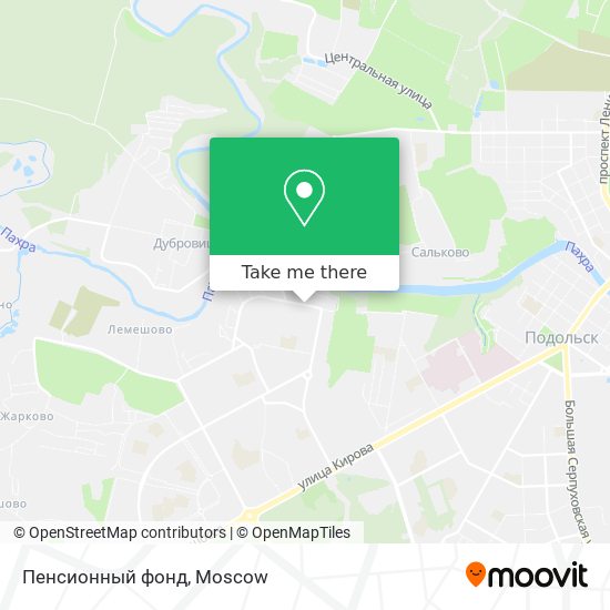 Пенсионный фонд map